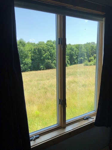 Spacious, unique barn with beautiful views.