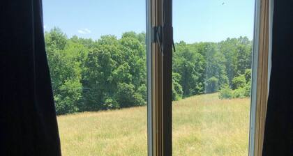 Spacious, unique barn with beautiful views.