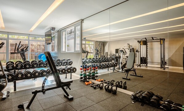 Basic Apartment | Fitness facility - Modern Studio With Pool in Sao Paulo You1203 (São Paulo)