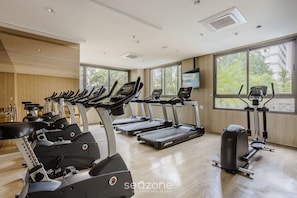 Basic Apartment | Fitness facility - Studio in Condominium With Pool in Paraiso Zah0811 (São Paulo)