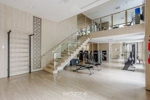 Apartamento básico | Sala de fitness