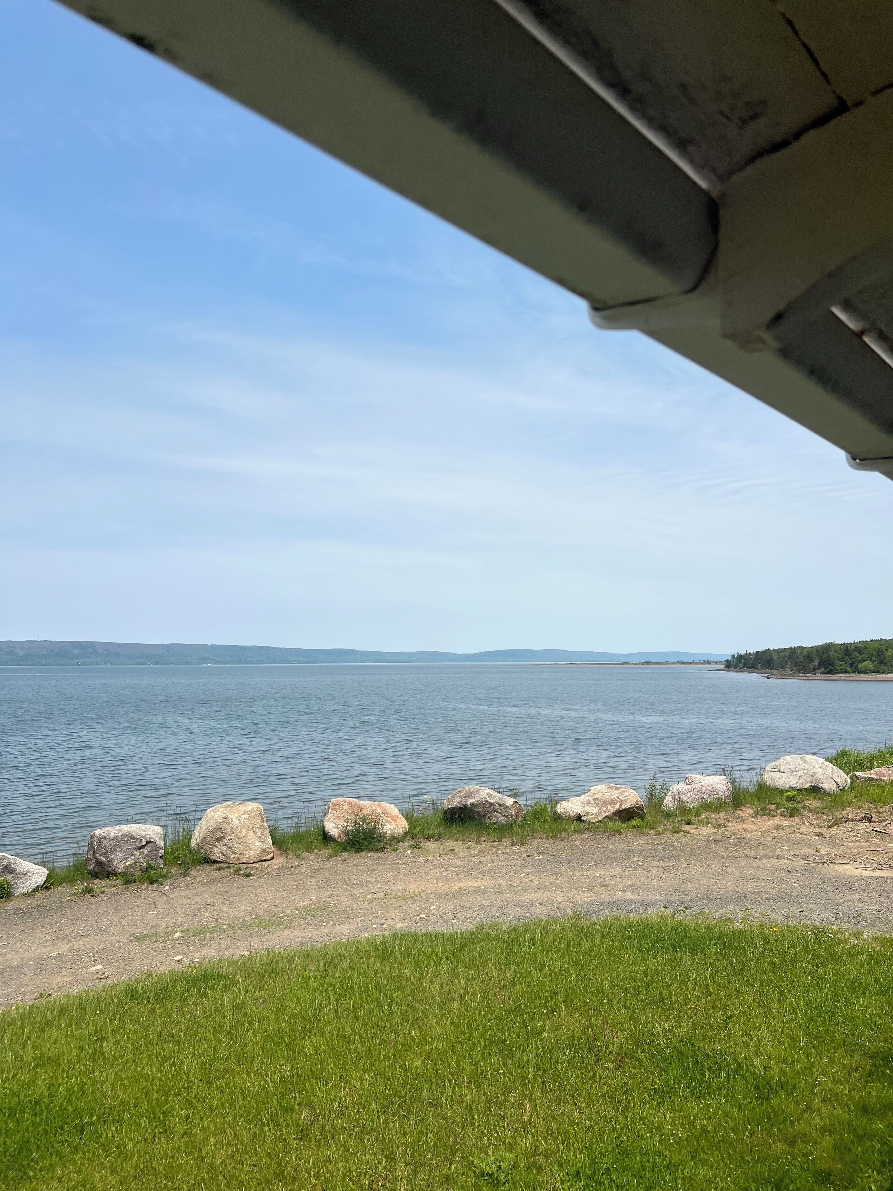 Utsikt fra overnattingsstedet