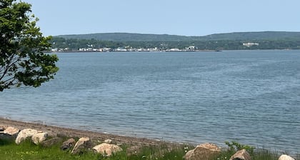 Welcome to our seaside haven.
Large self sufficent cottage on the shore.