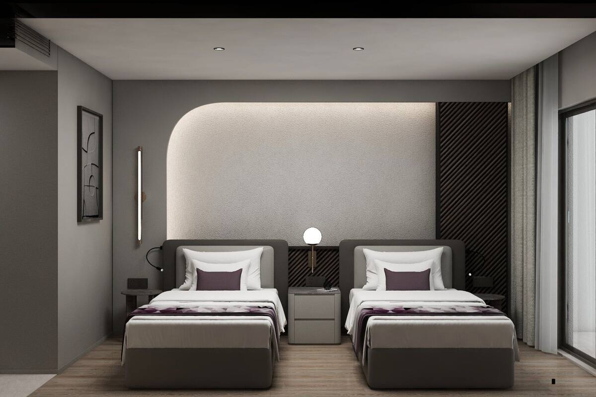 Standard Room, 2 Twin Beds, City View