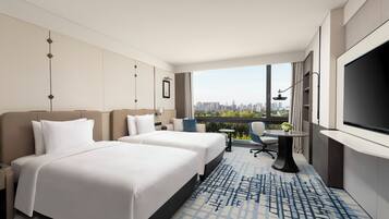 Standard Room, 2 Double Beds, City View