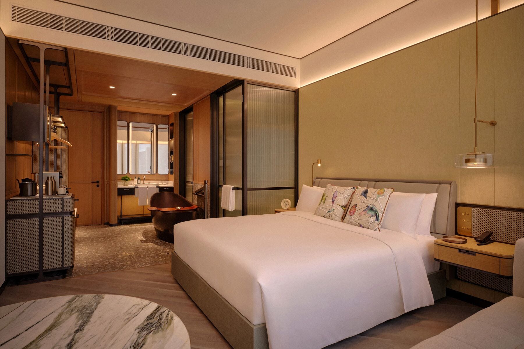 Hypo-allergenic bedding available, minibar, in-room safe, desk
