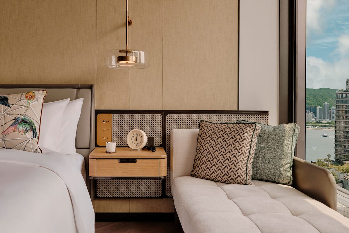 Ropa de cama hipoalergénica y minibar