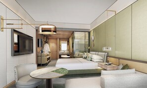 Hypo-allergenic bedding, minibar, in-room safe, desk - Kimpton Tsim Sha Tsui Hong Kong by IHG (Kowloon)