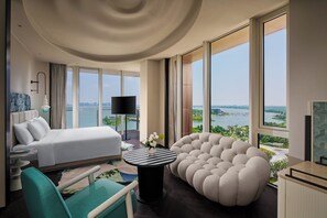 Minibar, in-room safe, blackout curtains, free cots/infant beds