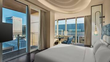 Premium Room, 1 King Bed, Balcony | City view