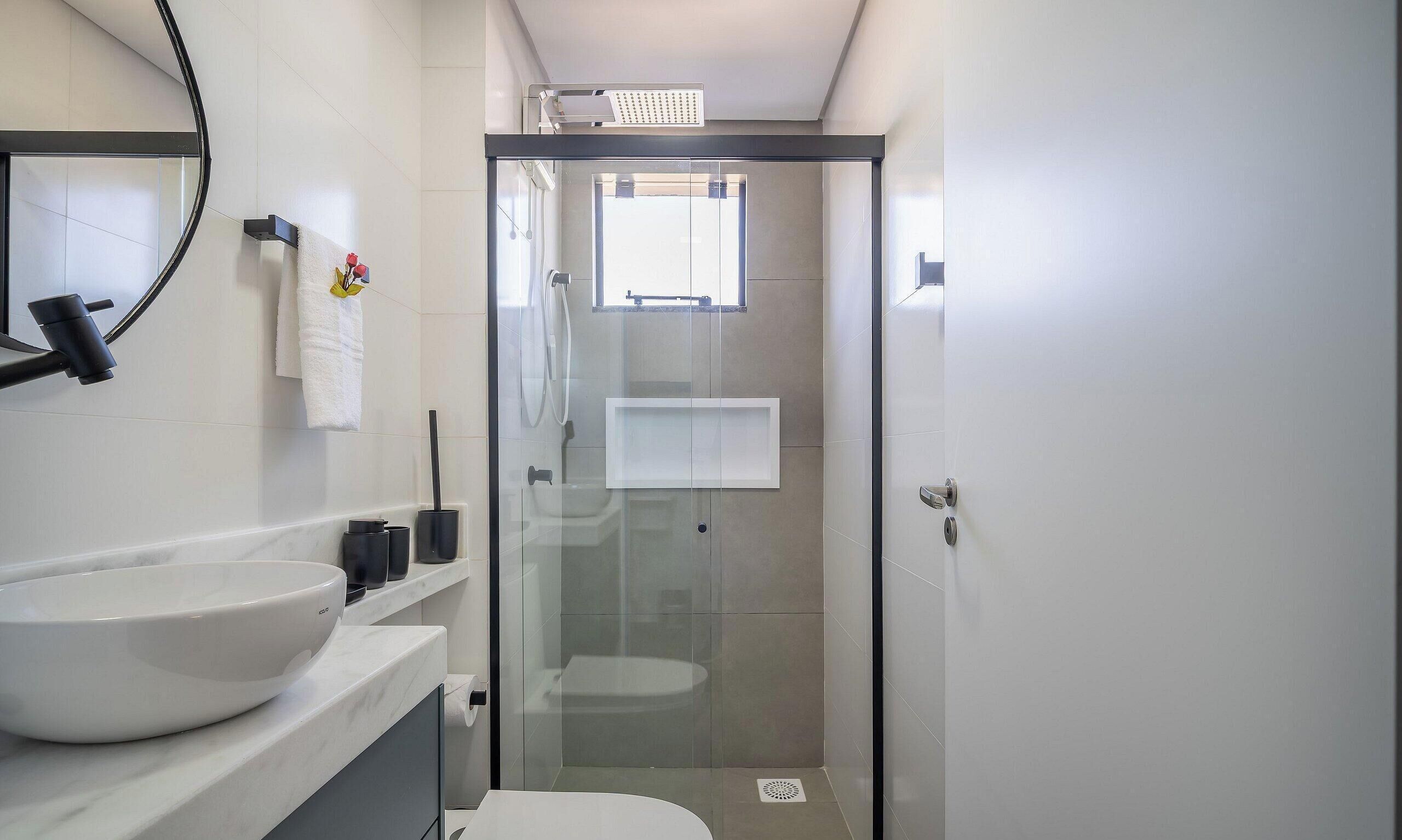 Apartamento tradicional | Banheiro | Toalhas de banho 