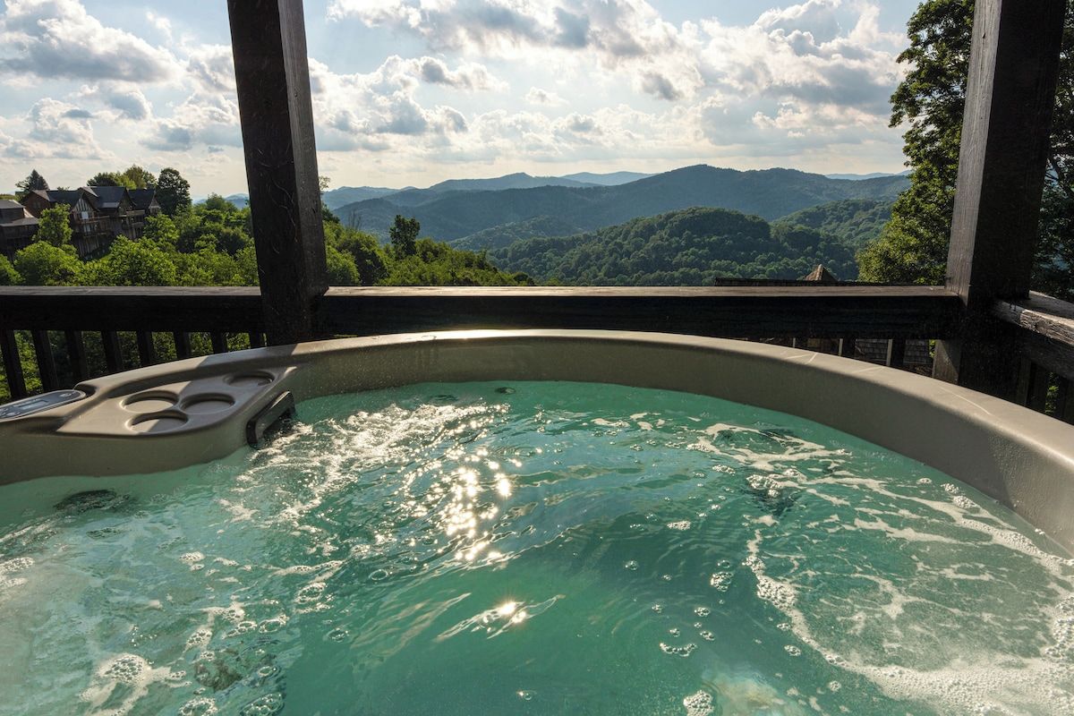 Baignoire à remous extérieure