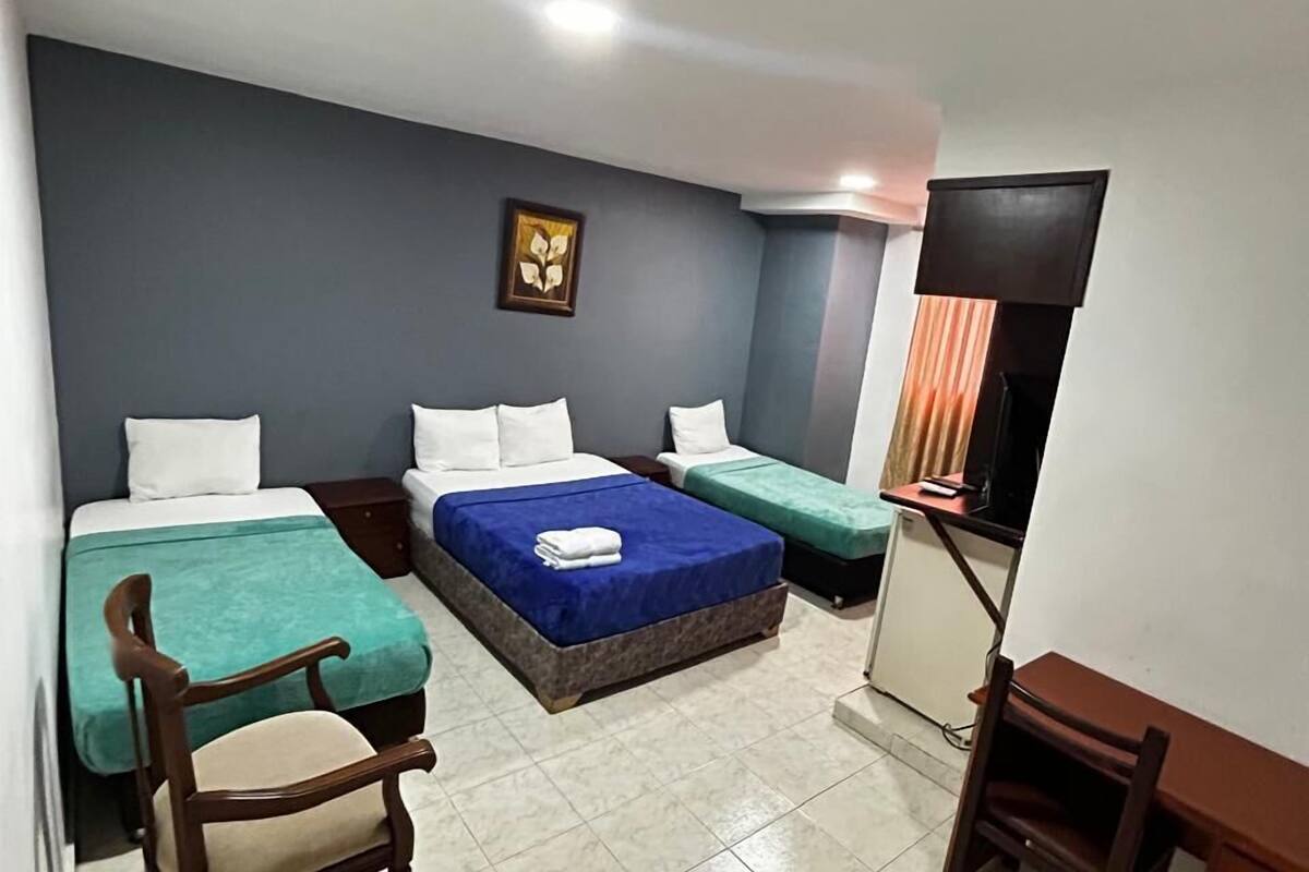 Standard Quadruple Room, Multiple Beds | Soundproofing, free WiFi, wheelchair access
