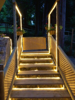 Overnattingsstedets uteområder