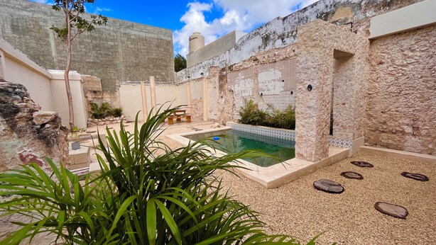 Outdoor pool - House Azul 60 (Mérida)