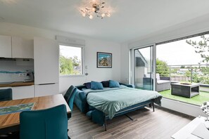 1 Schlafzimmer, Bügeleisen/Bügelbrett, Reisekinderbett, WLAN