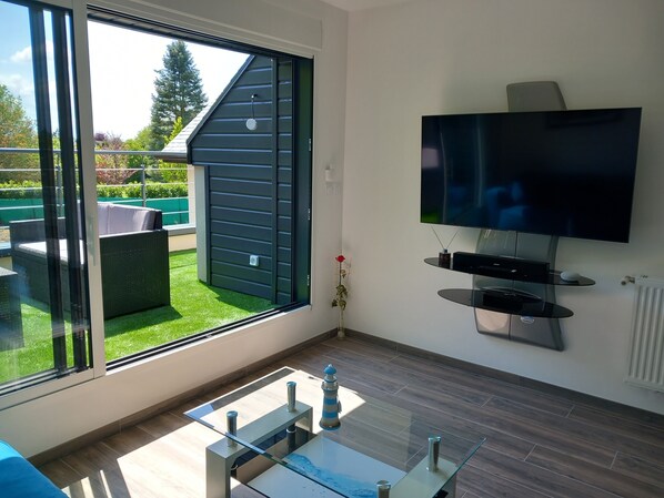 TV, ping pong - Gîte NOLEMMA (Honfleur) (Équemauville)