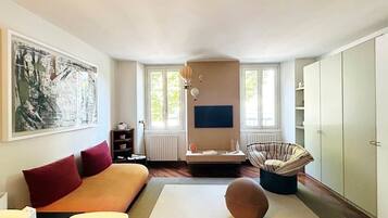Fernseher, Videospiele, DVD-Player, Bücher