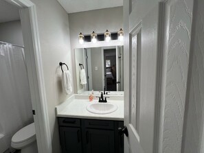 Towels, soap, toilet paper