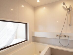 Hair dryer, towels