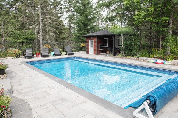 Alberca al aire libre 