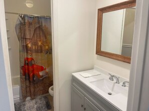 Towels, soap, toilet paper
