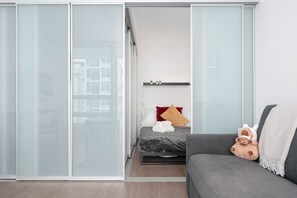 2 chambres, fer et planche Ă  repasser, Wi-Fi, literie fournie