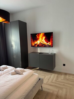 1 habitación, wifi y ropa de cama