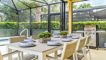 Opções para refeição ao ar livre