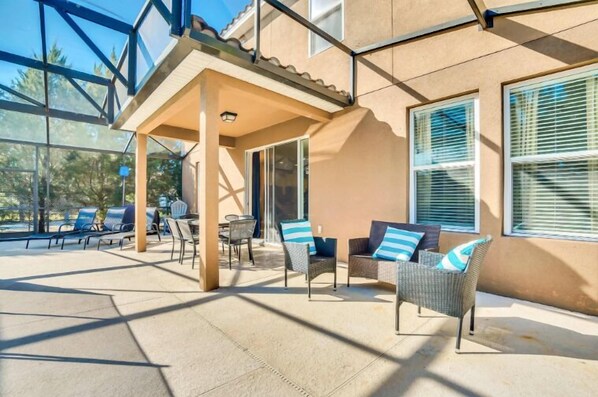 บ้านพัก | ลานระเบียง/นอกชาน