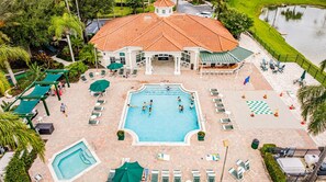 Udsigt over resort