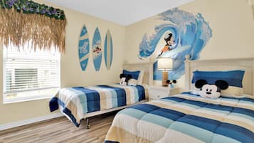 Habitación con temática infantil