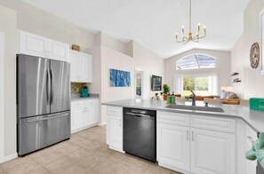House | Private kitchen | Full-size fridge, microwave, oven, stovetop