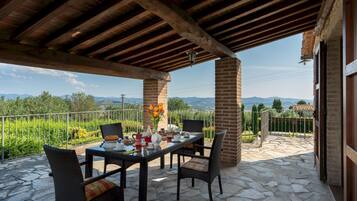 Villa, 2 camere da letto, fumatori, piscina privata | Terrazza/patio