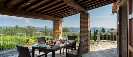 Villa, 2 Bedrooms, Smoking, Private Pool | Terrace/patio