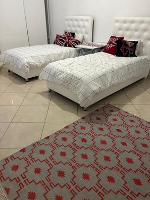 2 habitaciones, wifi gratis y ropa de cama 