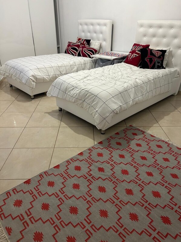 2 間睡房、免費 Wi-Fi、床單