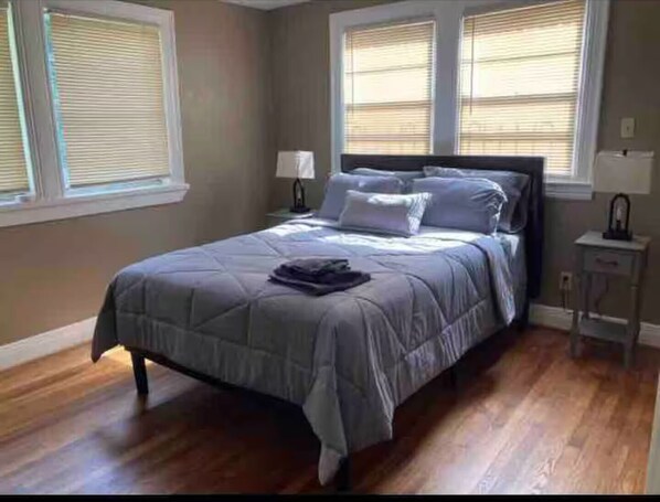 3 habitaciones y ropa de cama 