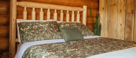 1 bedroom, desk, iron/ironing board, bed sheets