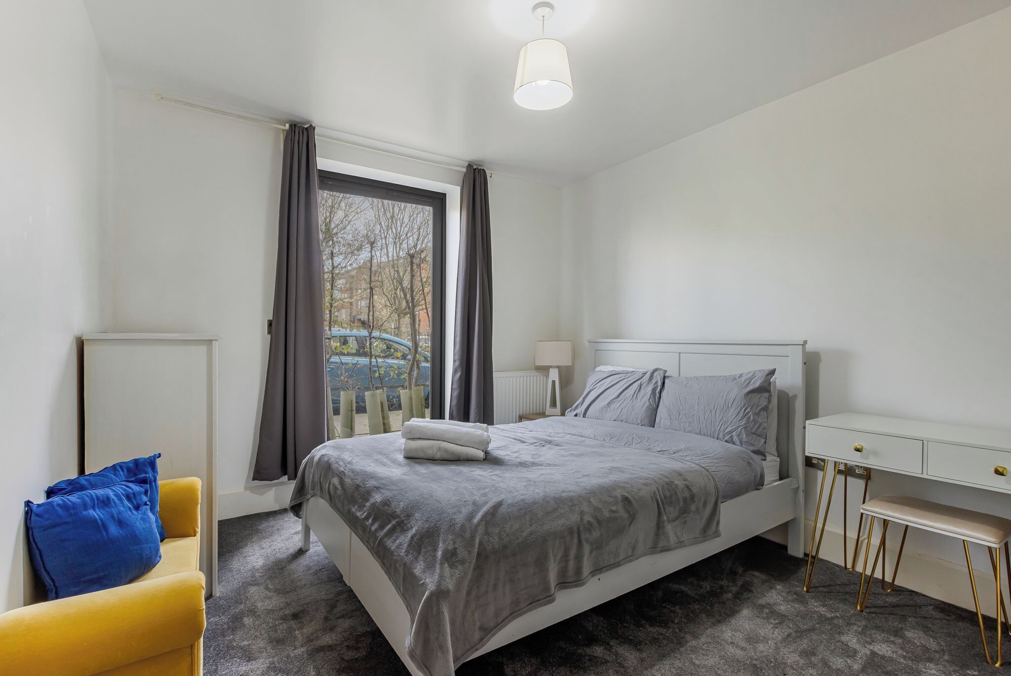 1 bedroom, iron/ironing board, Internet, bed sheets