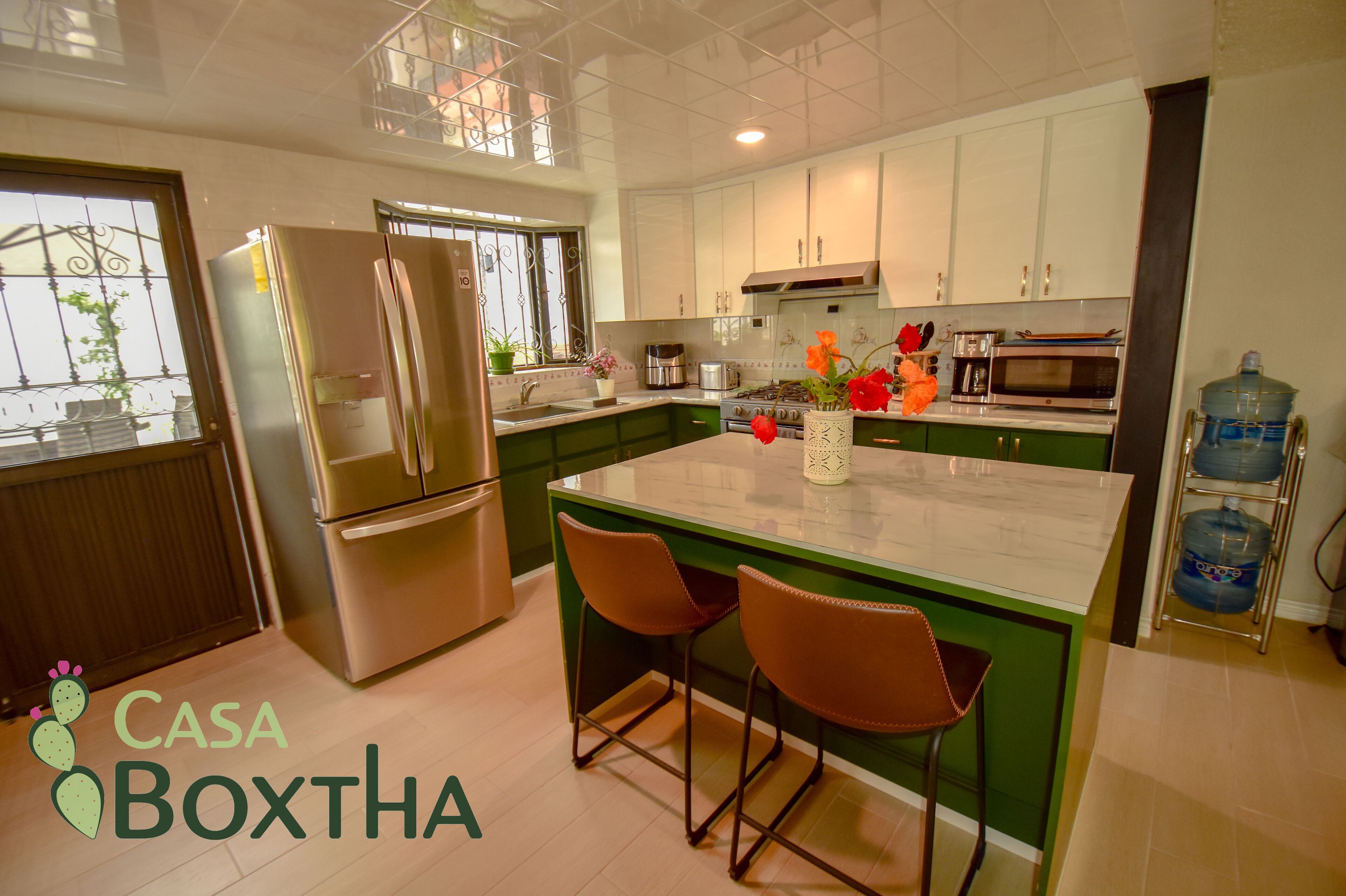 Familienhaus, Gartenblick | Eigene Küche