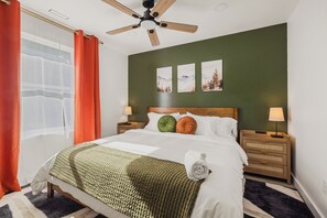 2 Schlafzimmer, Bügeleisen/Bügelbrett, kostenloses WLAN, Bettwäsche