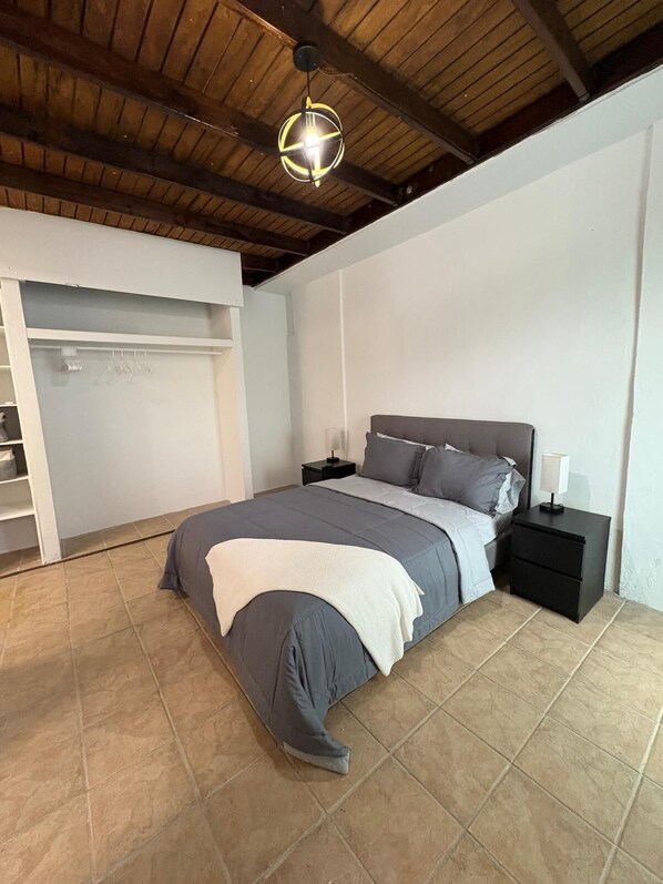 1 bedroom, iron/ironing board, free WiFi, bed sheets