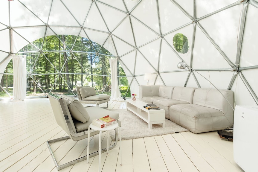 Outlier Inn Large Dome On Farm Upstate Catskills - 紐約