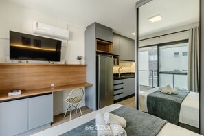 Perushuoneisto | 1 makuuhuone, ilmainen Wi-Fi