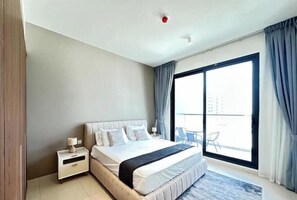 1 bedroom, internet, bed sheets