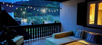 Black Forest apartment Tannenglück with large terrace, parking and WLAN