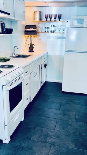 Microwave, oven, stovetop