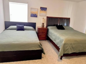 2 chambres, accès Internet, draps fournis