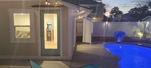 Alberca al aire libre 